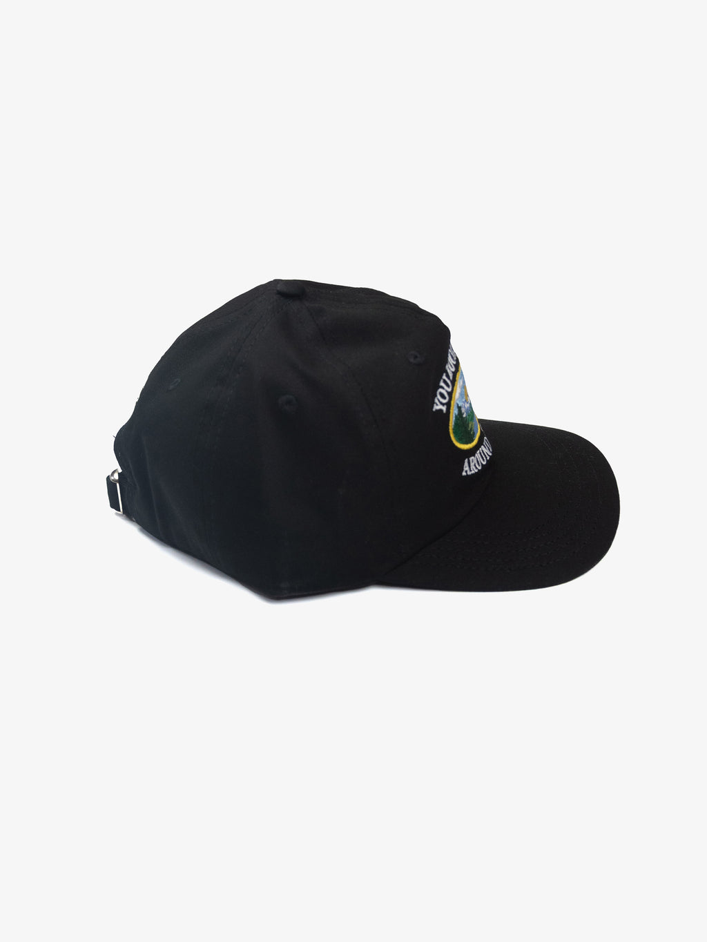 Casquette six panneaux « You Look Better Around Green »